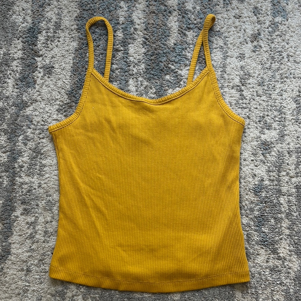 Yellow tank top